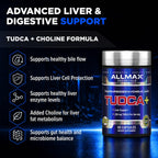 ALLMAX TUDCA 250 mg Vegan Capsules - 60 Count - image 2