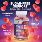 Nature's Nutrition Vitamin C Gummies - 100% Daily Value VitaminC
