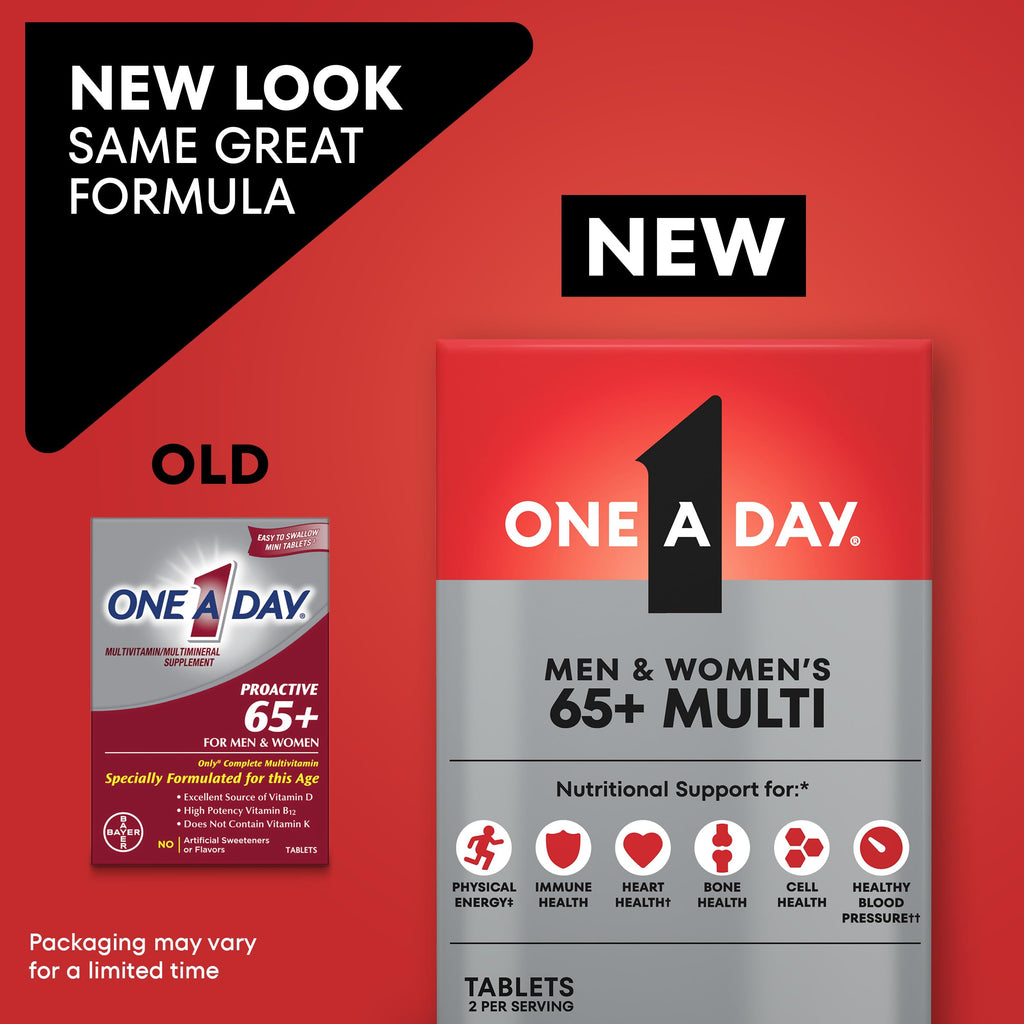 One A Day Proactive 65+ Multivitamin Tablet - 150 Count - image 2