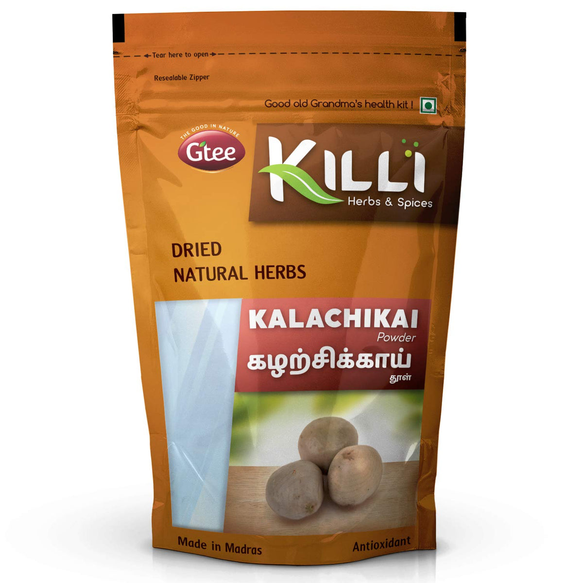 KILLI Kalarchikai Fever Nut Powder - 100g
