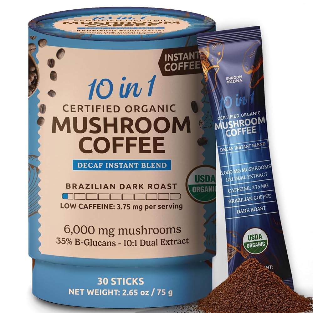 MATCHA DNA ShroomDNA Organic Mushroom Coffee