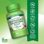 Nature's Truth Echinacea Goldenseal Capsules - 100 Count - image 3