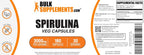 BulkSupplements Spirulina 3000mg Capsules - 180 Count - image 6