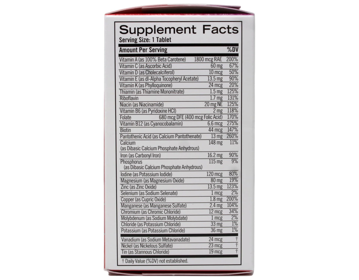 Geritol Multivitamin Nutritional Support - 100 Tablets - image 3