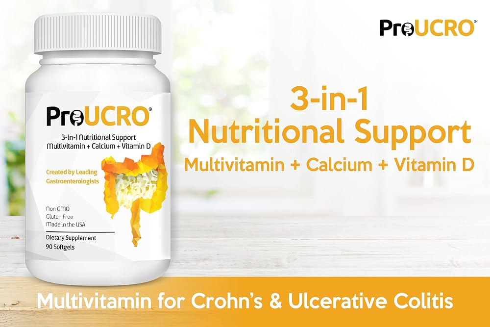 ProUCRO Gut Multivitamin Nutritional Support - 90 Softgels - image 3