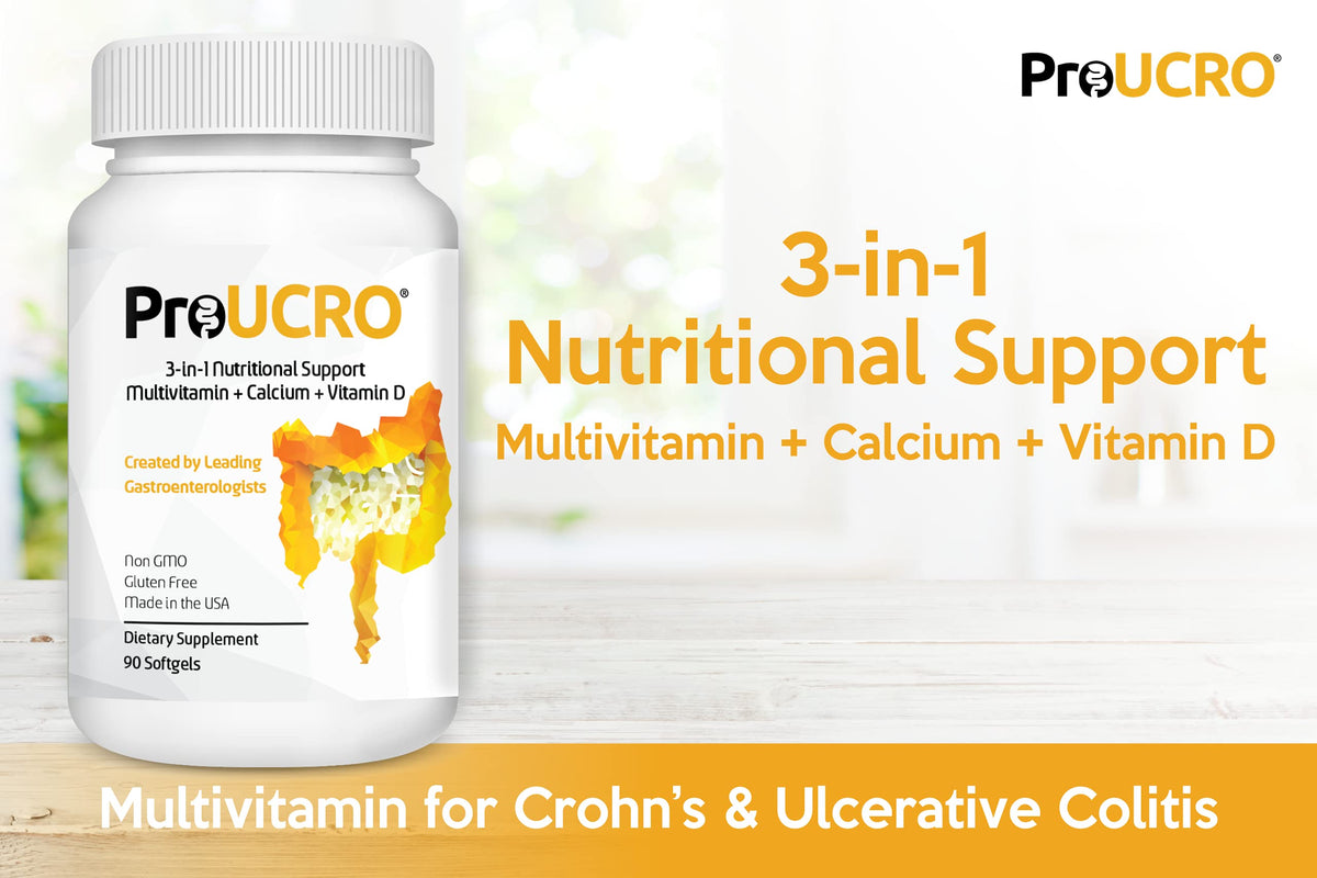 ProUCRO Gut Multivitamin Nutritional Support - 90 Softgels - image 3