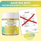 GREENPEOPLE Magnesium Glycinate Gummies 400mg Lemon - 120 Count - image 6