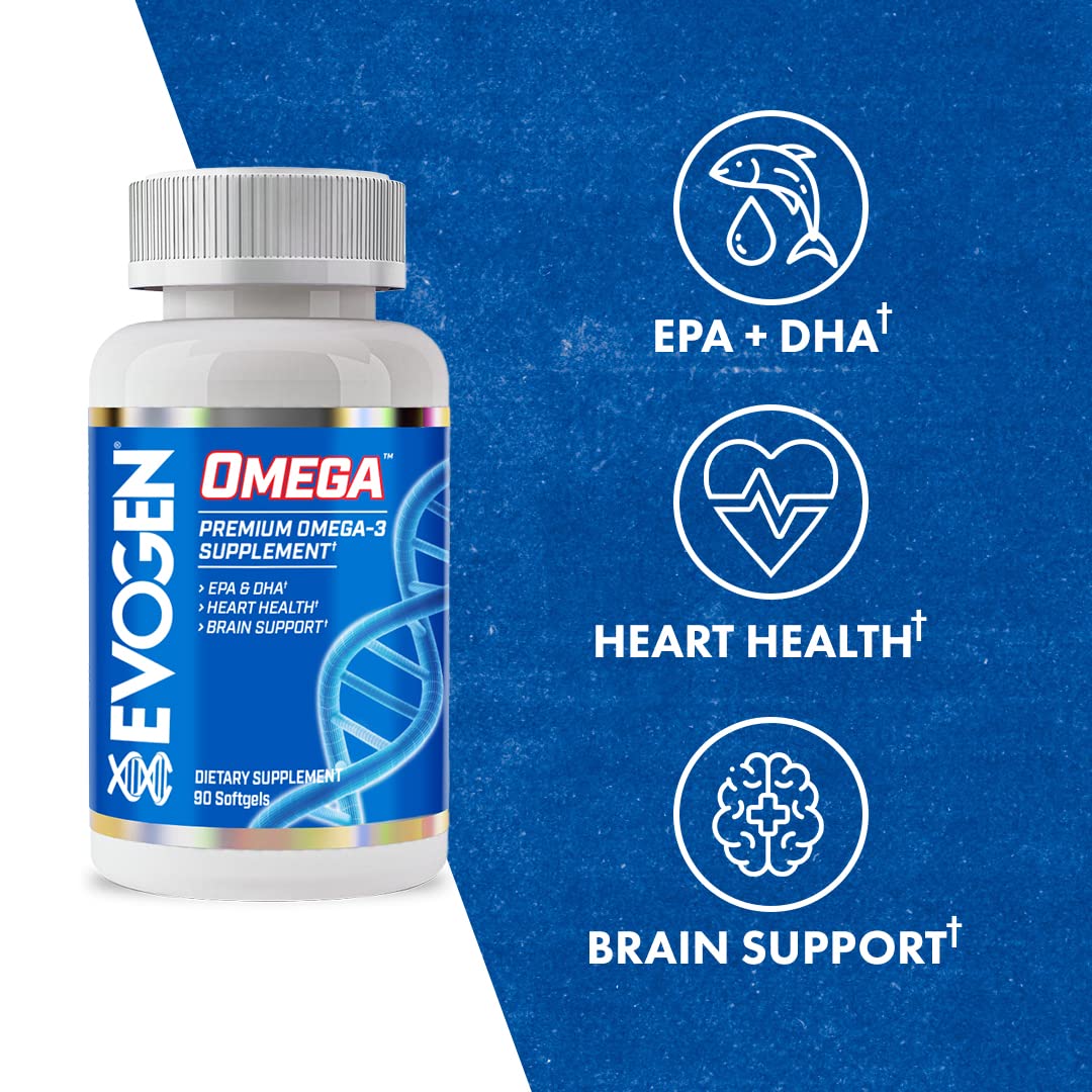 Evogen Omega Fish Oil 3000mg - 90 Softgels - image 3