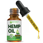 Nature's Beneficials Organic Hemp Oil Extract Drops 3000mg - 2 Fl Oz
