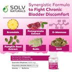 SOLV NATURALS CYSTASOLV Bladder & Urinary Support - 60 Vegan Capsules - image 5