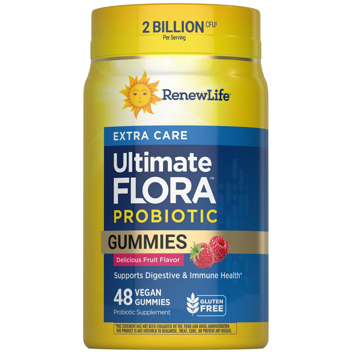 Renew Life Ultimate Flora Extra Care Probiotic Gummies - 48 Count
