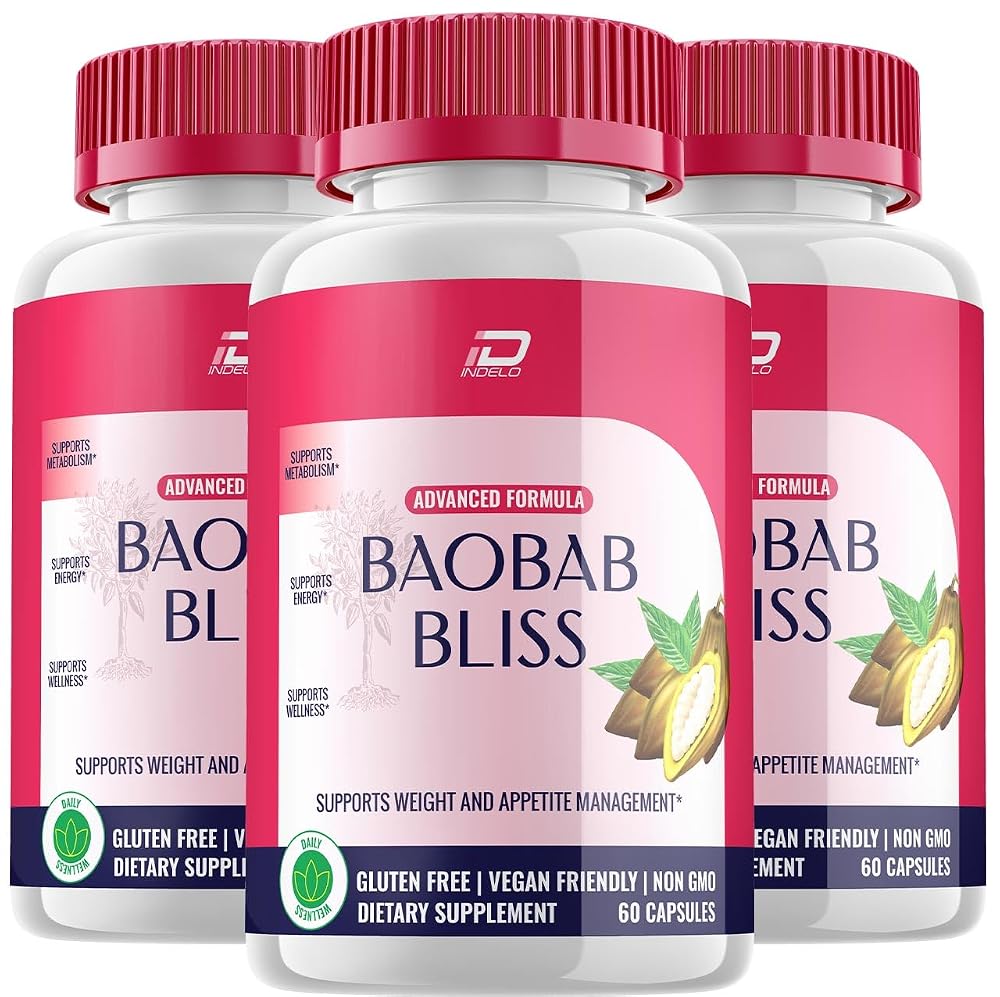 Indelo Baobab Bliss Keto Capsules 800MG - 180 Capsules