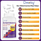 Dmeisy Akkermansia Muciniphila - Live Akkermansia Probiotics for Men