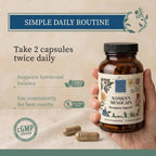 Wise Woman Herbals Menocaps Herbal Blend for Menopause - 120 Capsules - image 6