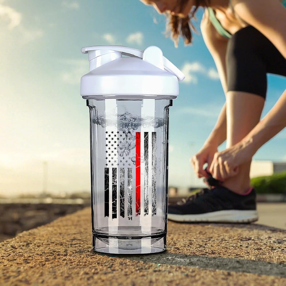 generic 18 Ounce Shaker Bottle Drink Mixer Leak-proof Pre Workout