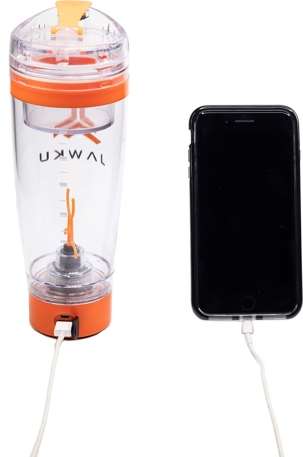 JAWKU Power Shaker Bottle with Dry Storage - 600ml - image 3