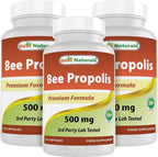 Best Naturals Bee Propolis 500 mg 120 Capsules