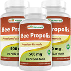 Best Naturals Bee Propolis 500 mg 120 Capsules