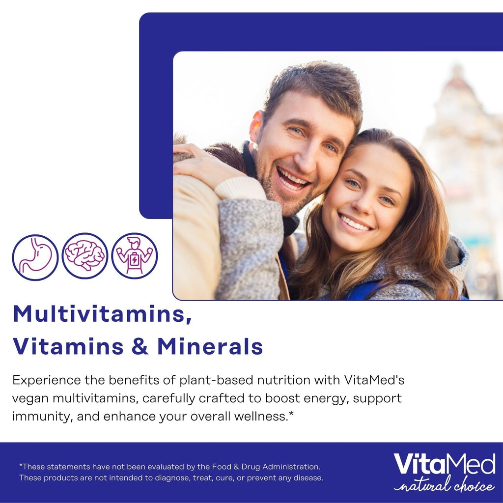VitaMed Vita Forte Vegan Multivitamin with Probiotics - 60 Tablets - image 5