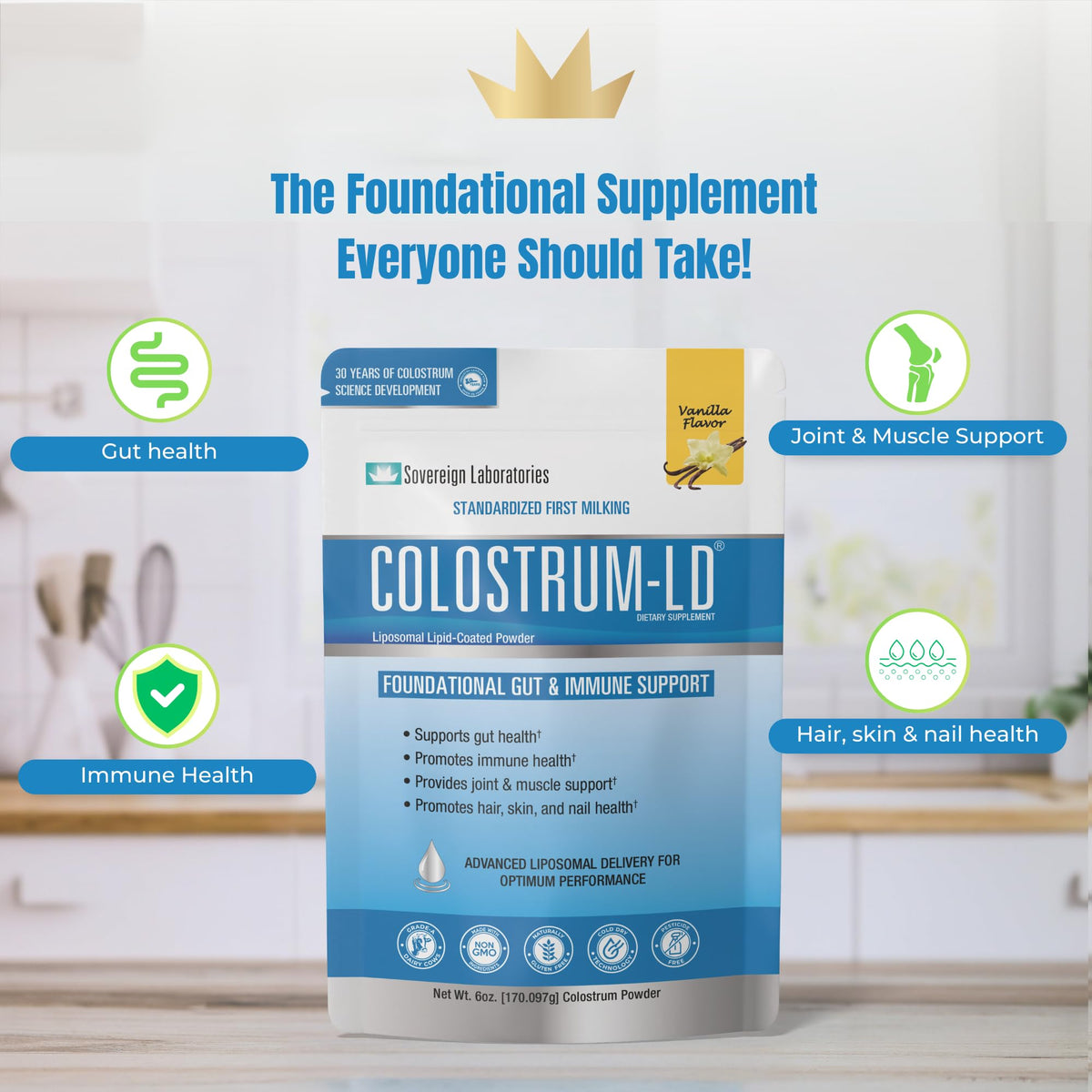 Colostrum-LD Liposomal Delivery Colostrum Powder - 34 Servings - image 4