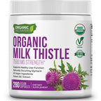 Organic Discounters Milk Thistle 30:1 Extract - 280 Capsules