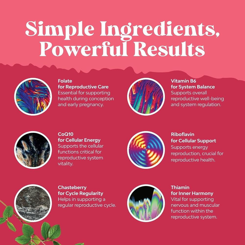 Natures Craft Fertility Supplements - with Prenatal Vitamins