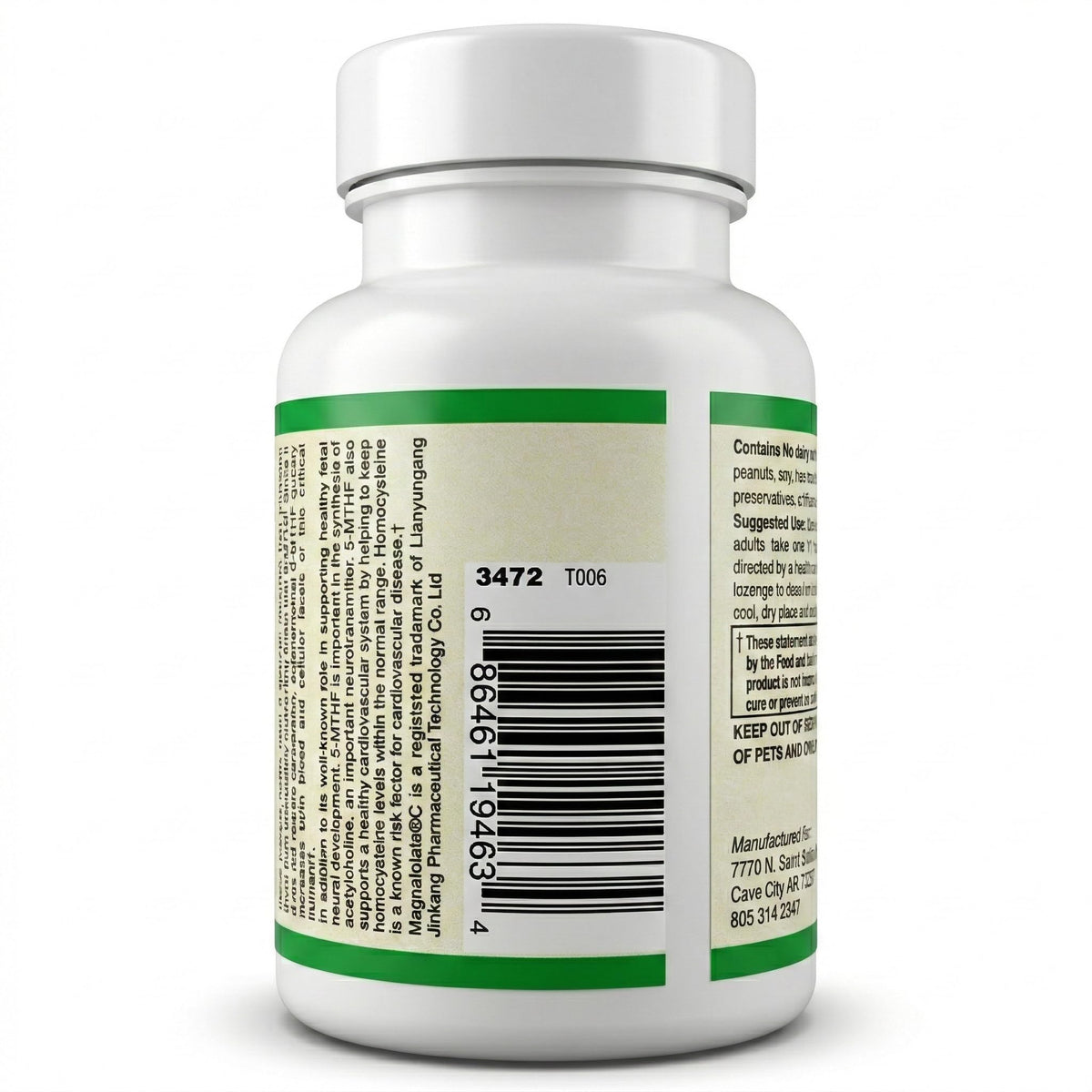 AlchePharma Coenzymated Methylfolate 1,360 mcg DFE - 60 Lozenges - image 7