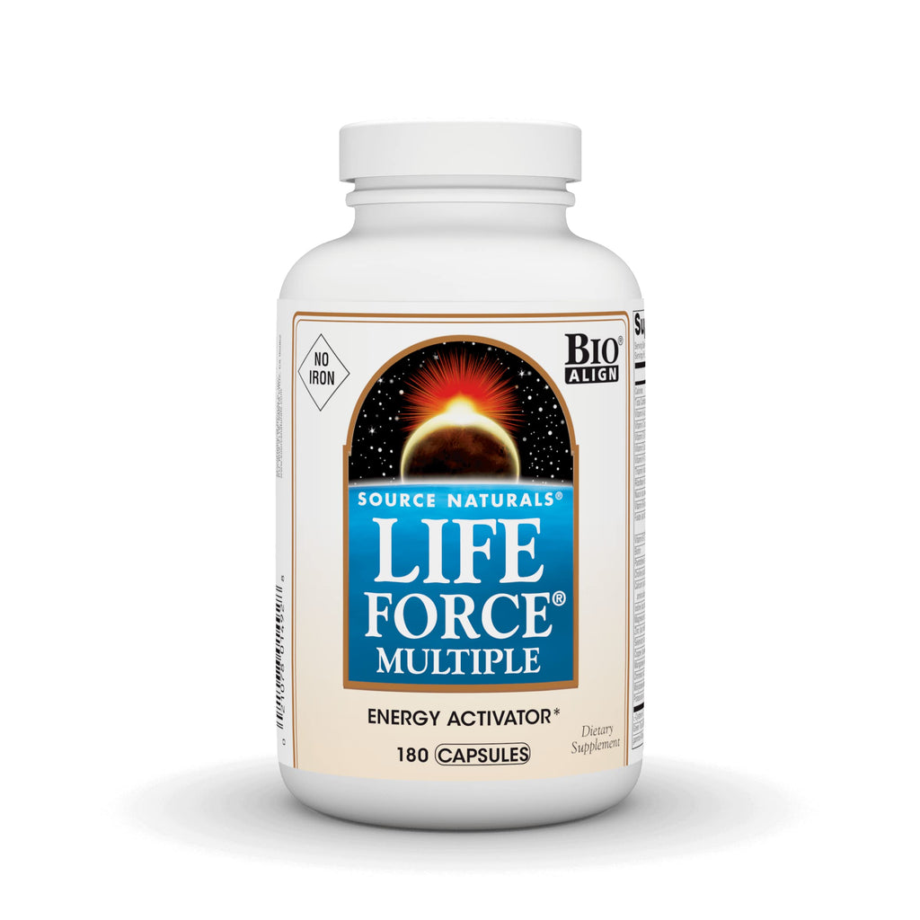 Source Naturals Life Force Multiple Iron Free Multivitamin - 180 Capsules