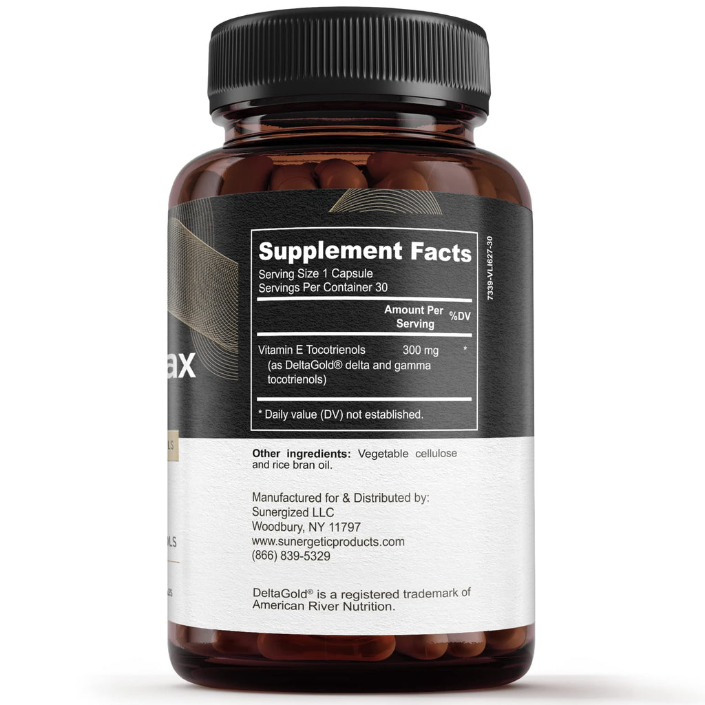 Sunergetic Premium Annatto Tocotrienol Supplement