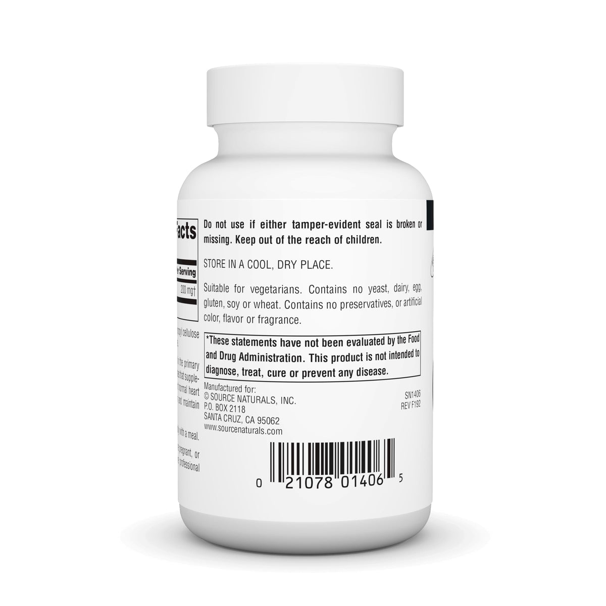 Source Naturals Coenzyme Q10, 200mg