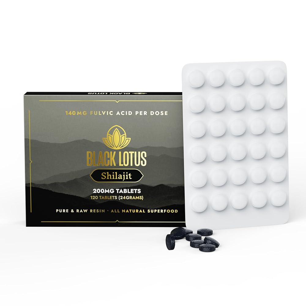 Black Lotus Shilajit Shilajit Tablets