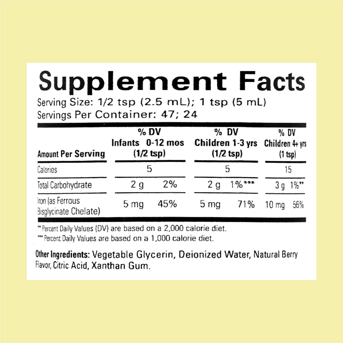 ChildLife Essentials Liquid Iron for Kids, Berry - 4 Fl Oz - image 2