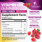 Nature's Nutrition Vitamin D3 5000 IU Gummies - 120 Gummies - image 2