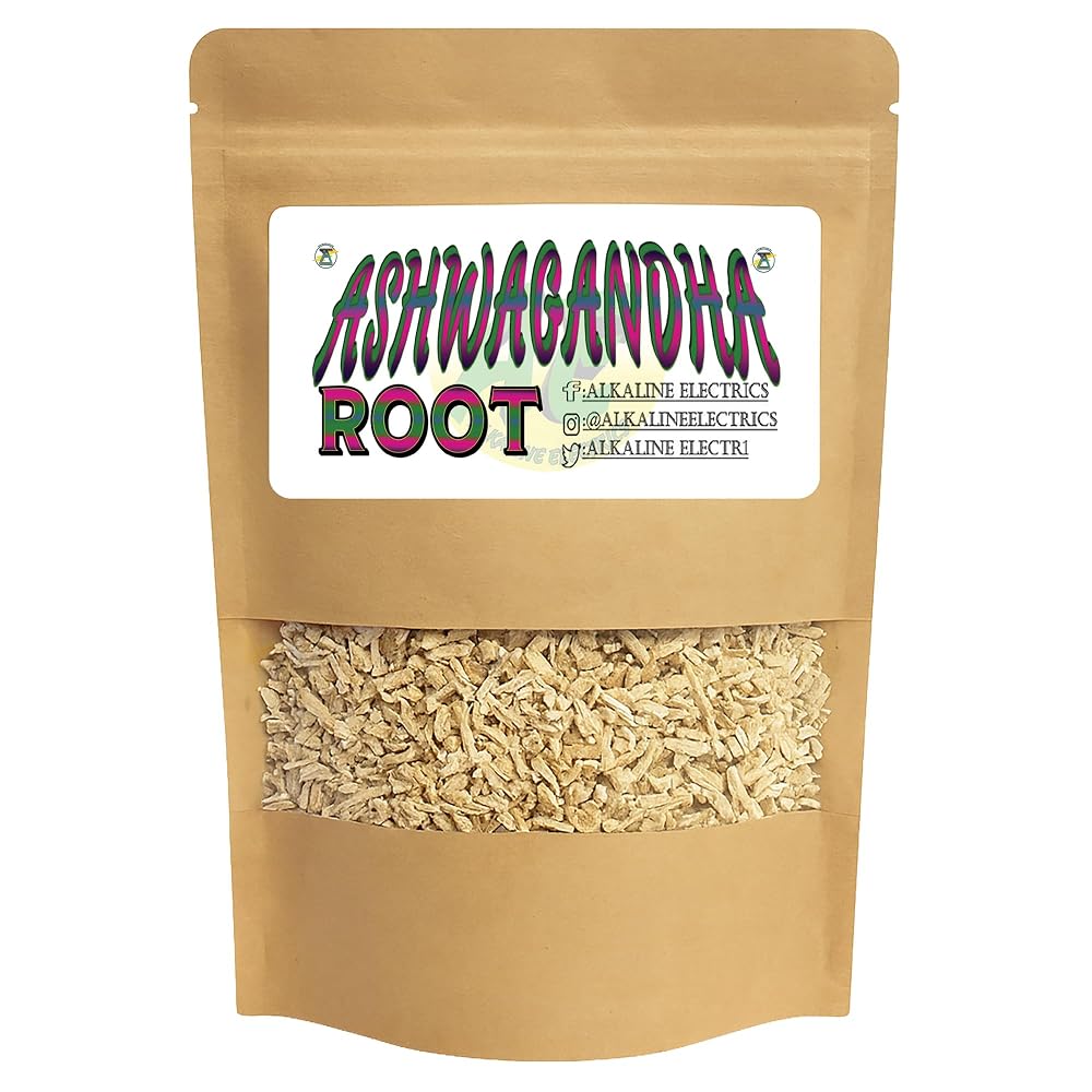 Alkaline Electrics Ashwagandha Root Organic Stress Relief - 4oz