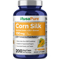 NusaPure Corn Silk 150mg Vegan - 200 Vegetarian Capsules