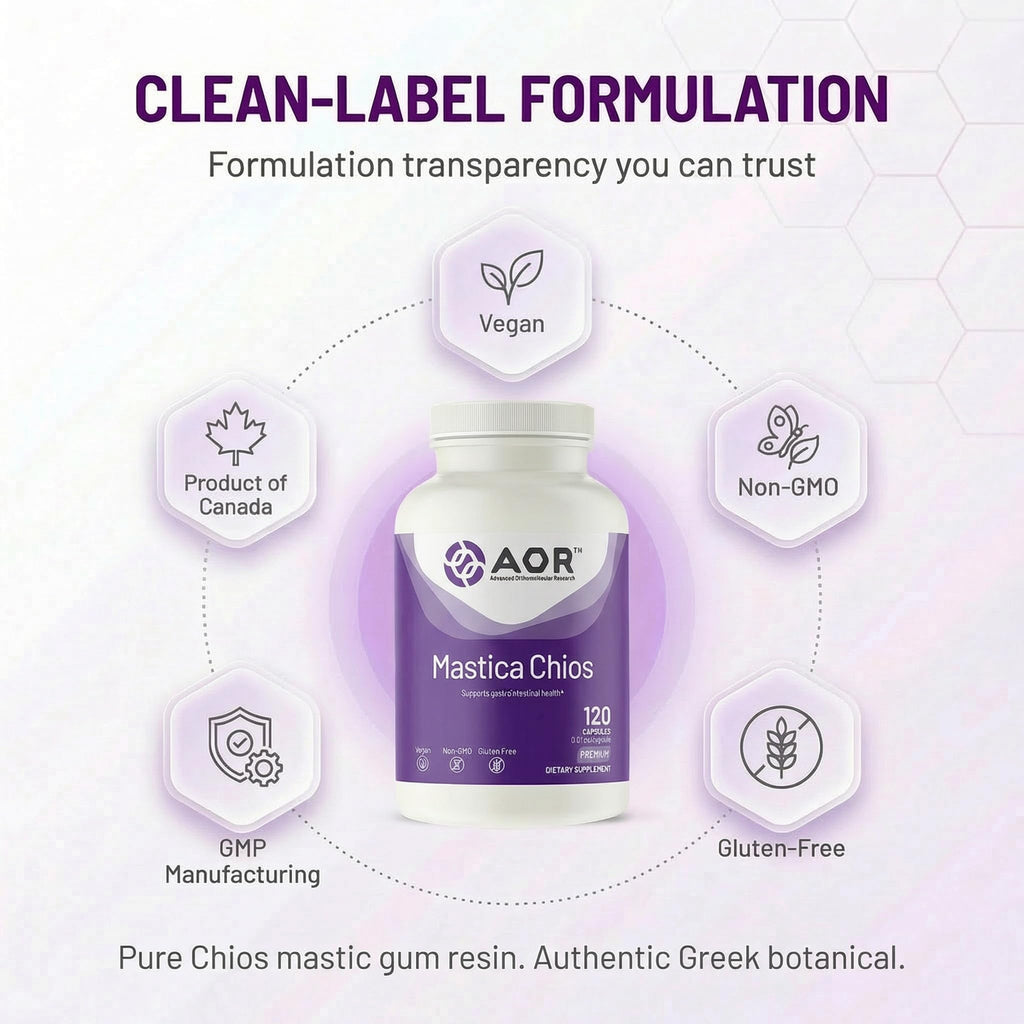 AOR Mastica Chios Mastic Gum 400 mg - 120 Capsules - image 5