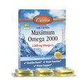 Carlson Maximum Omega 2000 Grab + Go Packs - 30 Softgels
