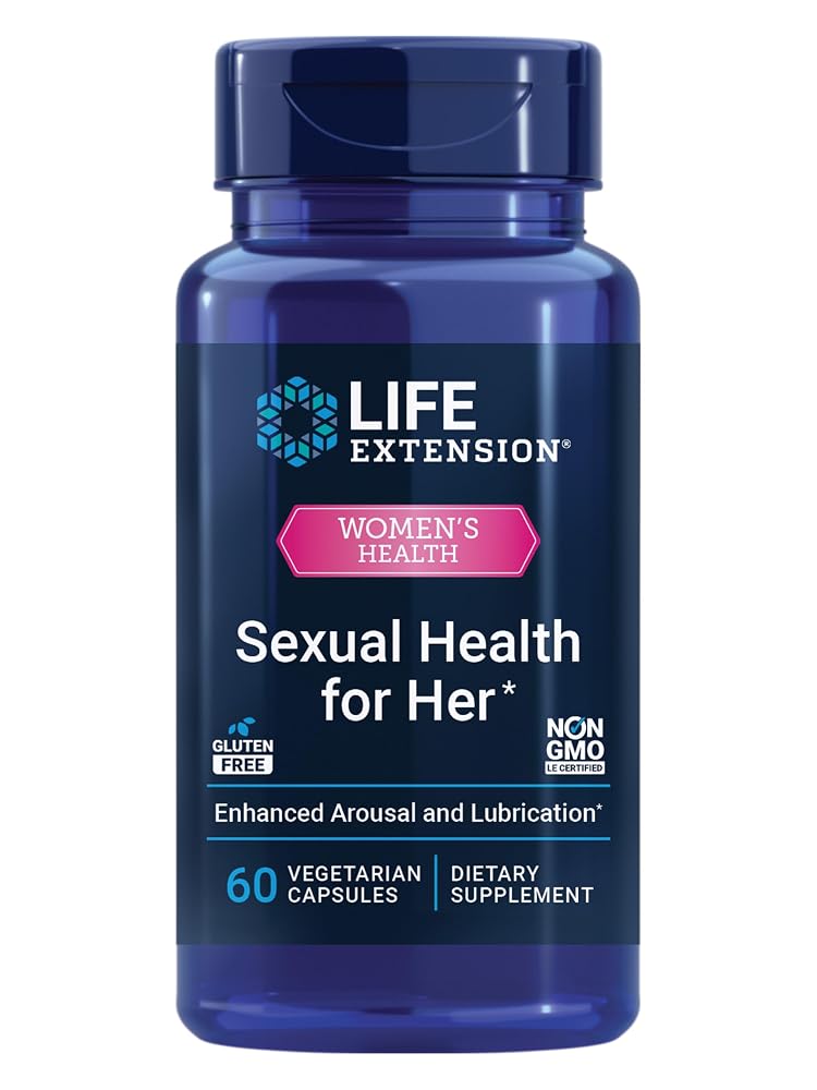 Life Extension Sexual Health for Her with Fenugreek Seed - 60 Capsules