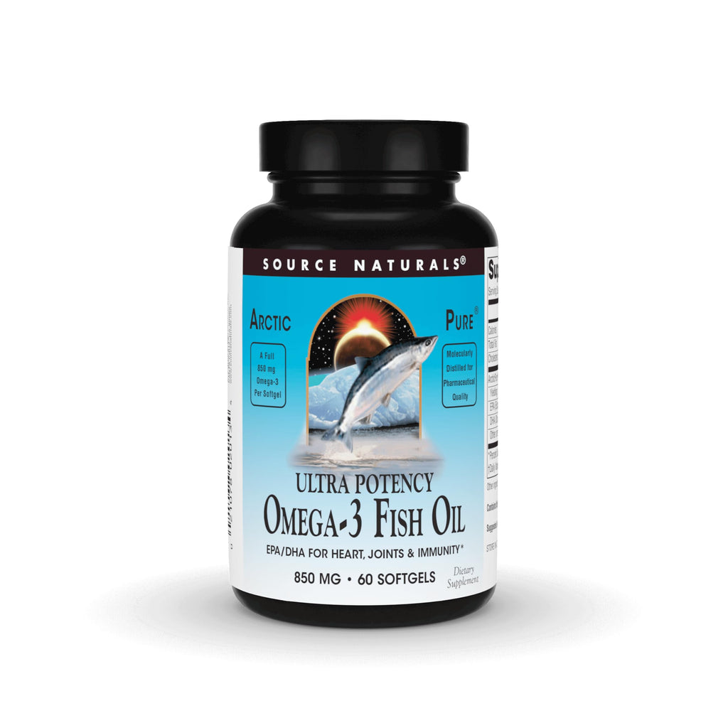 Source Naturals ArcticPure Ultra Potency 850 mg Omega-3 Fish Oil