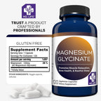 MD.LIFE Magnesium Glycinate Supplement - 120 Capsules - image 6