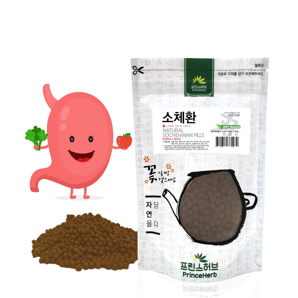 Prince Herb Sochehwan Pills Herbal Digestive Support - 8 oz