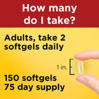 Nature Made Fish Oil Omega 3 1200 mg - 150 Softgels - image 4