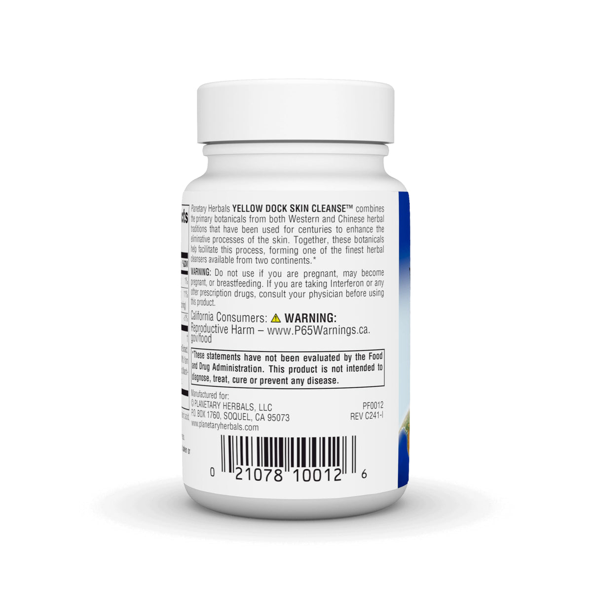 Planetary Herbals Yellow Dock Skin Cleanse - 60 Tablets - image 4