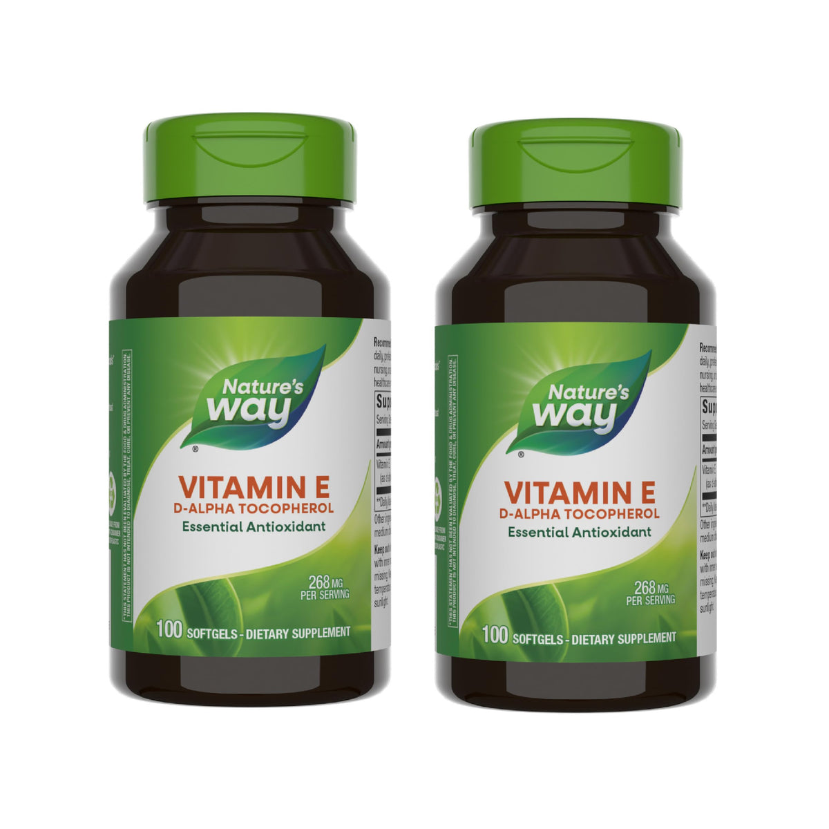 Nature's Way Vitamin E 400 IU - 200 Softgels