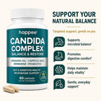 Happee Candida Cleanse Detox Supplement