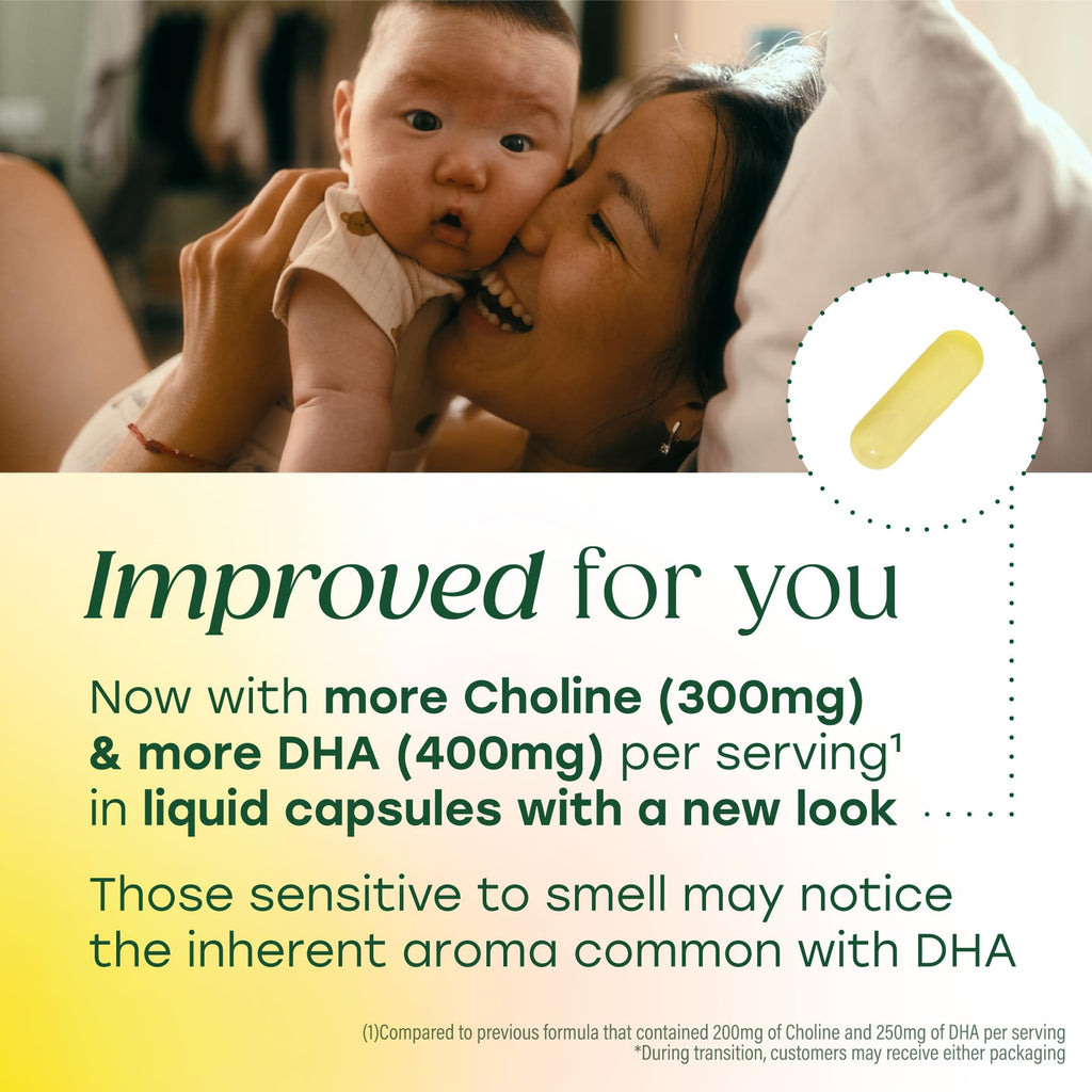 MegaFood Baby & Me 2 DHA & Choline Prenatal Vitamins - 60 Capsules - image 3