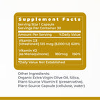 Premier Research Labs Vitamin D3 + K2 - 30 Capsules - image 6