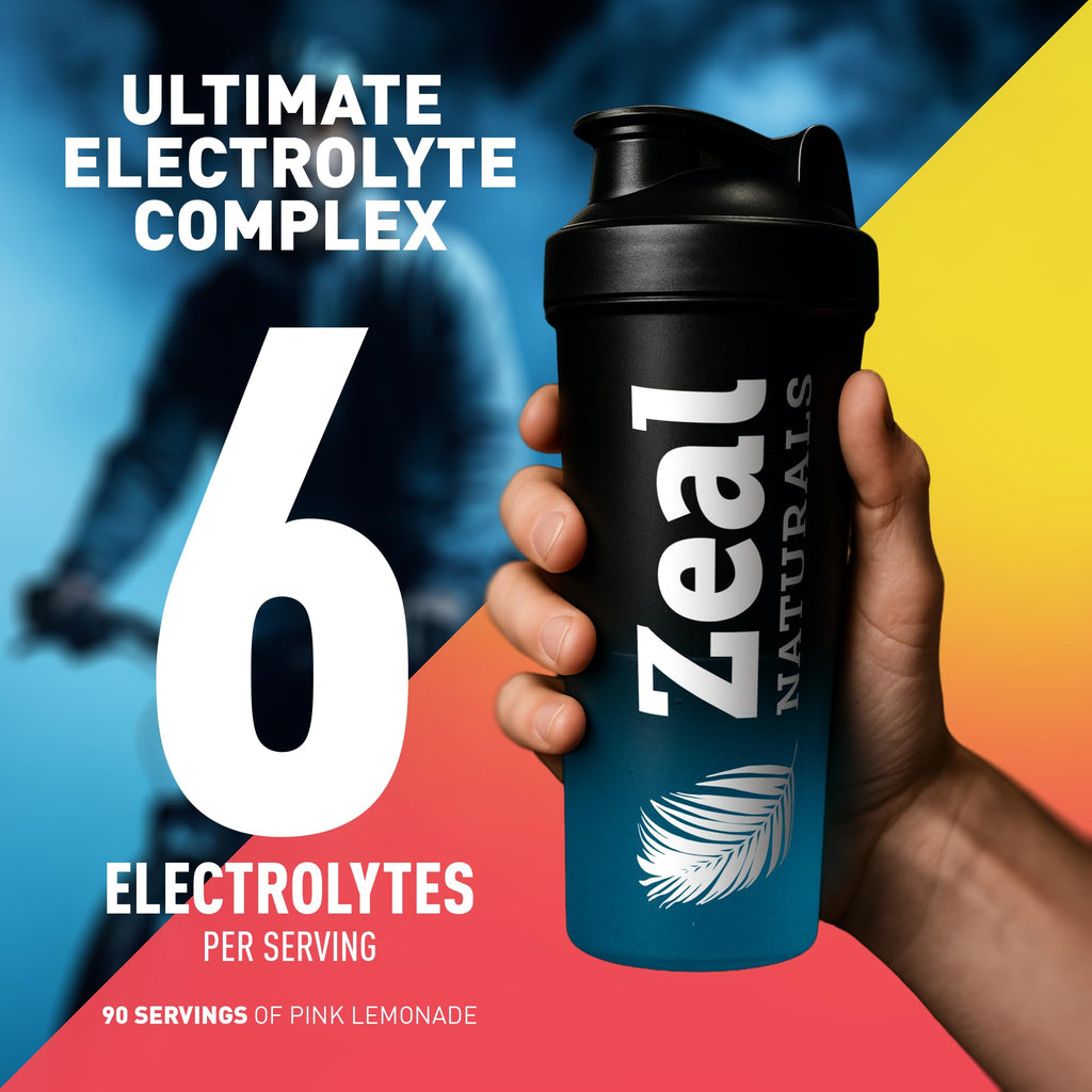Zeal Naturals Electrolyte Powder - 90 Servings