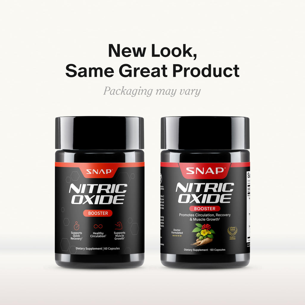 Snap Supplements Nitric Oxide Booster for Men & Women - 60 Vegan Capsules - image 9