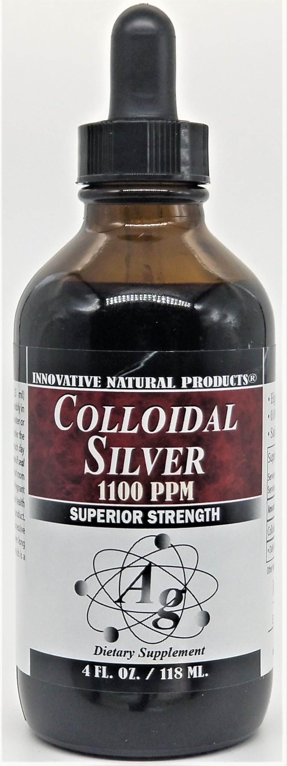Innovative Natural Products Colloidal Silver 1100 PPM - 4 oz